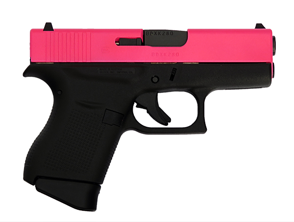 Custom Glock Hot Pink Duracoat